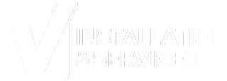 V-Installations and Services Logo in white